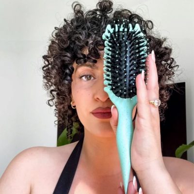 Escova que define os caracóis durante todo o dia | CURLISTA
