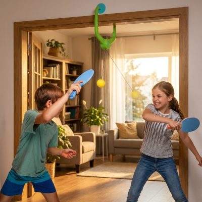 Jogo de ténis para aro de porta interior | PINGPLAY